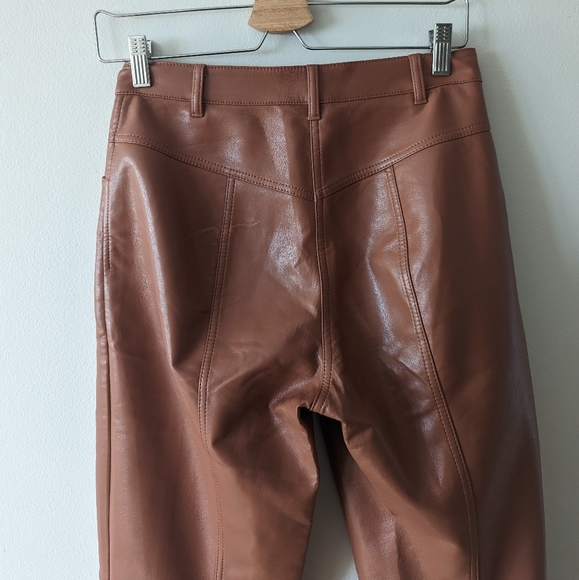 Wilfred Aritzia Rebel pants in mocha sorbet - Picture 4 of 11